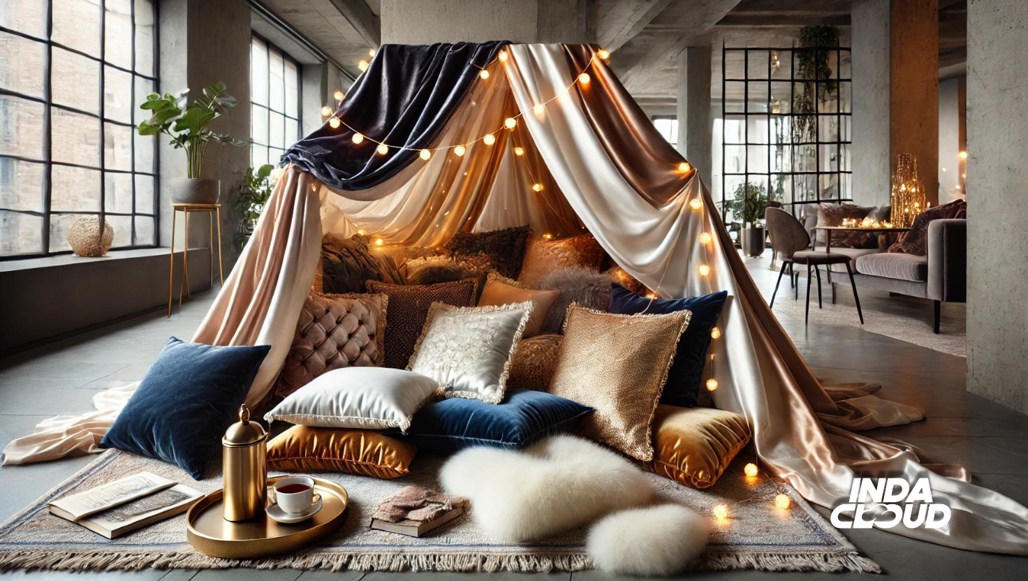 Design Your Very Own &Ldquo;Pillow World&Rdquo; Fort