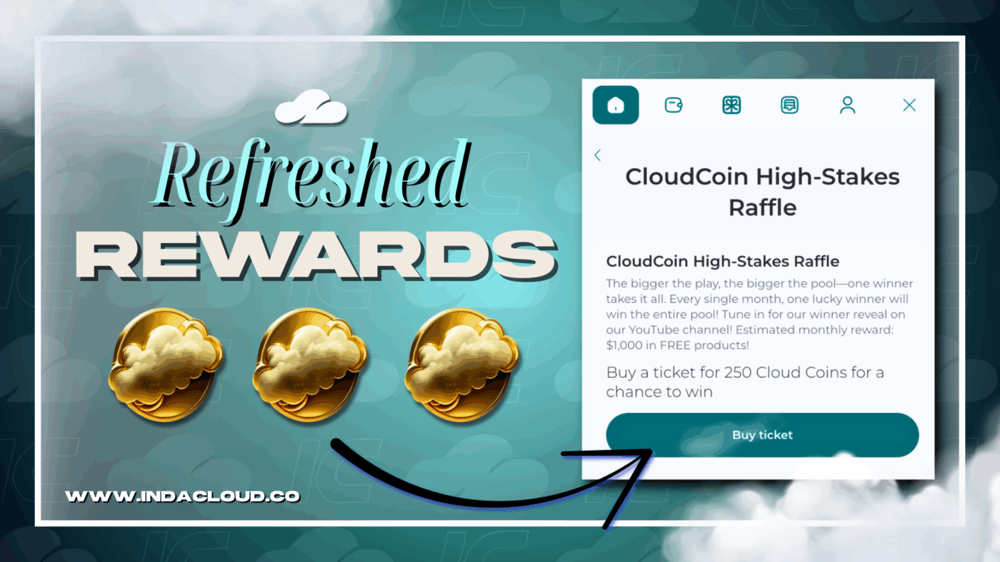 ? Refreshed Rewards: High-Stakes Raffle At Indacloud ? 17 High-Stakes Raffle